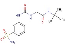 N~2~-({[3-(aminosulfonyl)phenyl]amino}carbonyl)-N~1~-(tert-butyl)glycinamide