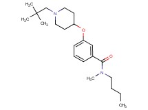 N-butyl-3-{[1-(2,2-dimethylpropyl)-4-piperidinyl]oxy}-N-methylbenzamide