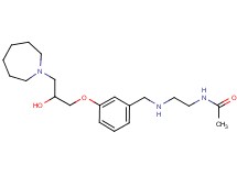 N-[2-({3-[3-(1-azepanyl)-2-hydroxypropoxy]benzyl}amino)ethyl]acetamide