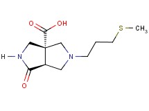 (3aR*,6aS*)-5-[3-(methylthio)propyl]-1-oxohexahydropyrrolo[3,4-c]pyrrole-3a(1H)-carboxylic acid