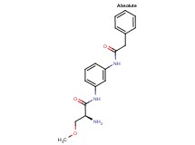 O-methyl-N~1~-{3-[(phenylacetyl)amino]phenyl}-L-serinamide hydrochloride
