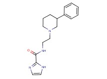N-[2-(3-phenylpiperidin-1-yl)ethyl]-1H-imidazole-2-carboxamide
