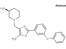 (3S)-1-{[5-methyl-2-(3-phenoxyphenyl)-1,3-oxazol-4-yl]methyl}piperidin-3-amine