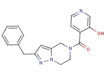 4-[(2-benzyl-6,7-dihydropyrazolo[1,5-a]pyrazin-5(4H)-yl)carbonyl]pyridin-3-ol