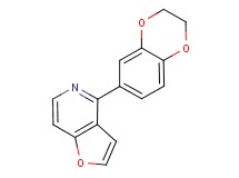 4-(2,3-dihydro-1,4-benzodioxin-6-yl)furo[3,2-c]pyridine