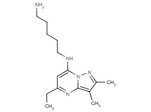 N-(5-ethyl-2,3-dimethylpyrazolo[1,5-a]pyrimidin-7-yl)-1,5-pentanediamine dihydrochloride