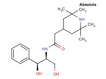 N-[(1S,2S)-2-hydroxy-1-(hydroxymethyl)-2-phenylethyl]-2-(2,2,6,6-tetramethylpiperidin-4-yl)acetamide