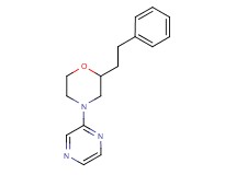 2-(2-phenylethyl)-4-(2-pyrazinyl)morpholine