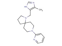 1-[(4-methyl-1H-imidazol-5-yl)methyl]-8-(2-pyridinyl)-1,8-diazaspiro[4.5]decane