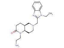 rel-(4aS,8aR)-1-(2-aminoethyl)-6-[(1-ethyl-1H-benzimidazol-2-yl)methyl]octahydro-1,6-naphthyridin-2(1H)-one dihydrochloride