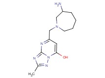 5-[(3-aminoazepan-1-yl)methyl]-2-methyl[1,2,4]triazolo[1,5-a]pyrimidin-7-ol