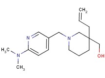(3-allyl-1-{[6-(dimethylamino)-3-pyridinyl]methyl}-3-piperidinyl)methanol