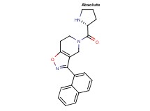 3-(1-naphthyl)-5-D-prolyl-4,5,6,7-tetrahydroisoxazolo[4,5-c]pyridine
