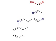 6-quinolin-3-ylpyrazine-2-carboxylic acid