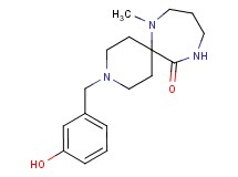 3-(3-hydroxybenzyl)-7-methyl-3,7,11-triazaspiro[5.6]dodecan-12-one