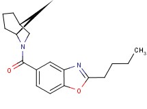 5-[(1R*,5S*)-6-azabicyclo[3.2.1]oct-6-ylcarbonyl]-2-butyl-1,3-benzoxazole