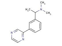 N,N-dimethyl-1-(3-pyrazin-2-ylphenyl)ethanamine