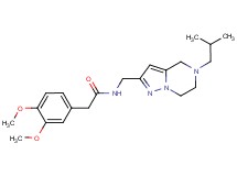 2-(3,4-dimethoxyphenyl)-N-[(5-isobutyl-4,5,6,7-tetrahydropyrazolo[1,5-a]pyrazin-2-yl)methyl]acetamide