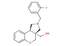 [(3aS*,9bS*)-2-(2-fluorobenzyl)-1,2,3,9b-tetrahydrochromeno[3,4-c]pyrrol-3a(4H)-yl]methanol