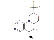 4-(5-isopropylpyrimidin-4-yl)-2-(trifluoromethyl)morpholine