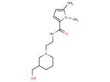 N-{2-[3-(hydroxymethyl)piperidin-1-yl]ethyl}-1,5-dimethyl-1H-pyrrole-2-carboxamide