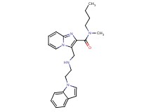 N-butyl-3-({[2-(1H-indol-1-yl)ethyl]amino}methyl)-N-methylimidazo[1,2-a]pyridine-2-carboxamide