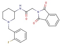 2-(1,3-dioxo-1,3-dihydro-2H-isoindol-2-yl)-N-[1-(2-fluorobenzyl)-3-piperidinyl]acetamide