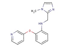 N-[(1-methyl-1H-imidazol-2-yl)methyl]-2-(3-pyridinyloxy)aniline