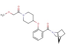 (1S*,4S*)-2-(2-{[1-(methoxyacetyl)-4-piperidinyl]oxy}benzoyl)-2-azabicyclo[2.2.1]heptane