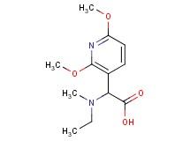 (2,6-dimethoxypyridin-3-yl)[ethyl(methyl)amino]acetic acid