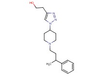 2-{1-[1-(3-phenylbutyl)piperidin-4-yl]-1H-1,2,3-triazol-4-yl}ethanol