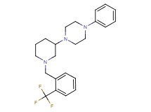 1-phenyl-4-{1-[2-(trifluoromethyl)benzyl]-3-piperidinyl}piperazine