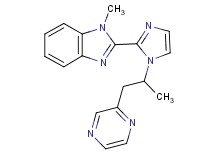 1-methyl-2-[1-(1-methyl-2-pyrazin-2-ylethyl)-1H-imidazol-2-yl]-1H-benzimidazole