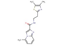 N-[2-(4,5-dimethyl-1,3-thiazol-2-yl)ethyl]-5-methylimidazo[1,2-a]pyridine-2-carboxamide