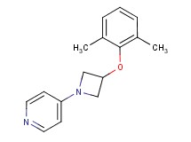 4-[3-(2,6-dimethylphenoxy)-1-azetidinyl]pyridine