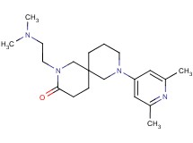 2-[2-(dimethylamino)ethyl]-8-(2,6-dimethyl-4-pyridinyl)-2,8-diazaspiro[5.5]undecan-3-one