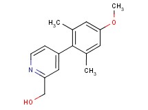 [4-(4-methoxy-2,6-dimethylphenyl)-2-pyridinyl]methanol