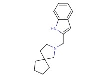 2-(2-azaspiro[4.4]non-2-ylmethyl)-1H-indole