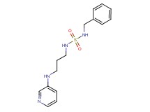 N-benzyl-N'-[3-(pyridin-3-ylamino)propyl]sulfamide