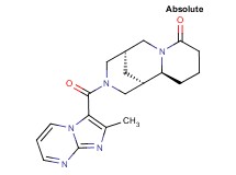 (5R,11aS)-3-[(2-methylimidazo[1,2-a]pyrimidin-3-yl)carbonyl]decahydro-8H-1,5-methanopyrido[1,2-a][1,5]diazocin-8-one