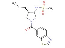 N-[(3S*,4R*)-1-(1,3-benzothiazol-6-ylcarbonyl)-4-propyl-3-pyrrolidinyl]methanesulfonamide