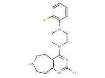 4-[4-(2-fluorophenyl)piperazin-1-yl]-6,7,8,9-tetrahydro-5H-pyrimido[4,5-d]azepine