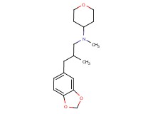 N-[3-(1,3-benzodioxol-5-yl)-2-methylpropyl]-N-methyltetrahydro-2H-pyran-4-amine