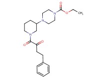 ethyl 4-[1-(2-oxo-4-phenylbutanoyl)-3-piperidinyl]-1-piperazinecarboxylate