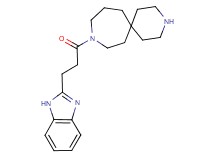 9-[3-(1H-benzimidazol-2-yl)propanoyl]-3,9-diazaspiro[5.6]dodecane dihydrochloride