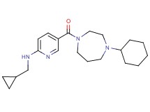 5-[(4-cyclohexyl-1,4-diazepan-1-yl)carbonyl]-N-(cyclopropylmethyl)-2-pyridinamine