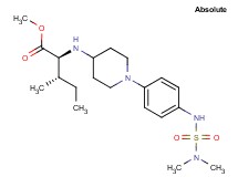 methyl N-[1-(4-{[(dimethylamino)sulfonyl]amino}phenyl)-4-piperidinyl]-L-isoleucinate