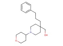 [4-(3-phenylpropyl)-1-(tetrahydro-2H-pyran-4-yl)-4-piperidinyl]methanol