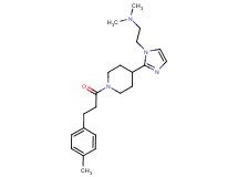 N,N-dimethyl-2-(2-{1-[3-(4-methylphenyl)propanoyl]-4-piperidinyl}-1H-imidazol-1-yl)ethanamine