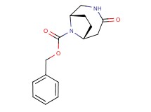 benzyl (1S*,6R*)-4-oxo-3,9-diazabicyclo[4.2.1]nonane-9-carboxylate